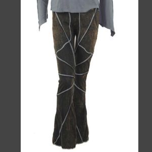 Jayli spider stitch flare pants festival